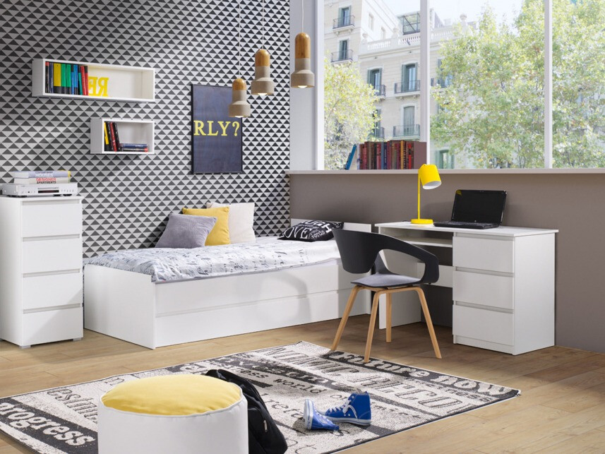 Bed Cirdora 107 (Wit)