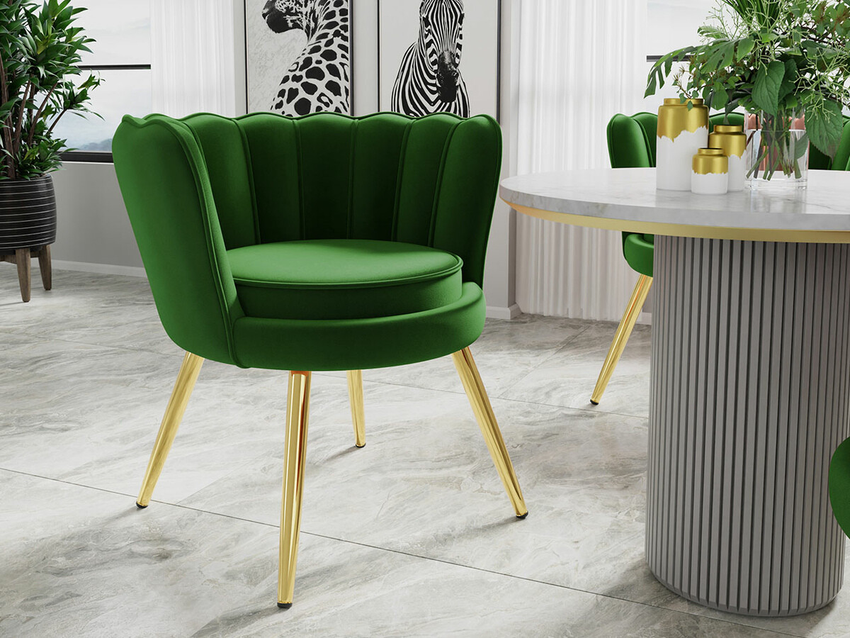 Fauteuil Comfivo 319 (Groen + Gouden)