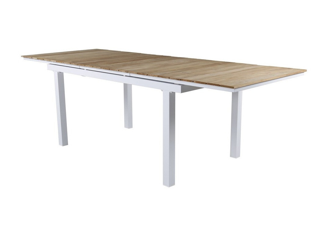 Outdoor tafel Dallas 2844 (Wit + Bruin)