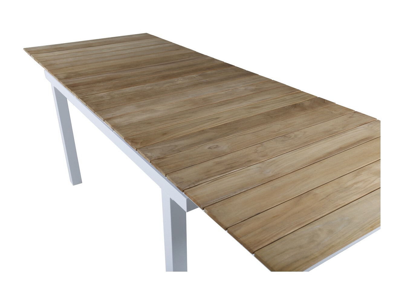 Outdoor tafel Dallas 2844 (Wit + Bruin)