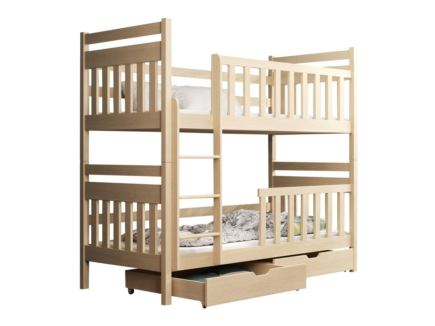 Stapelbed Vista 100 (Grenen)