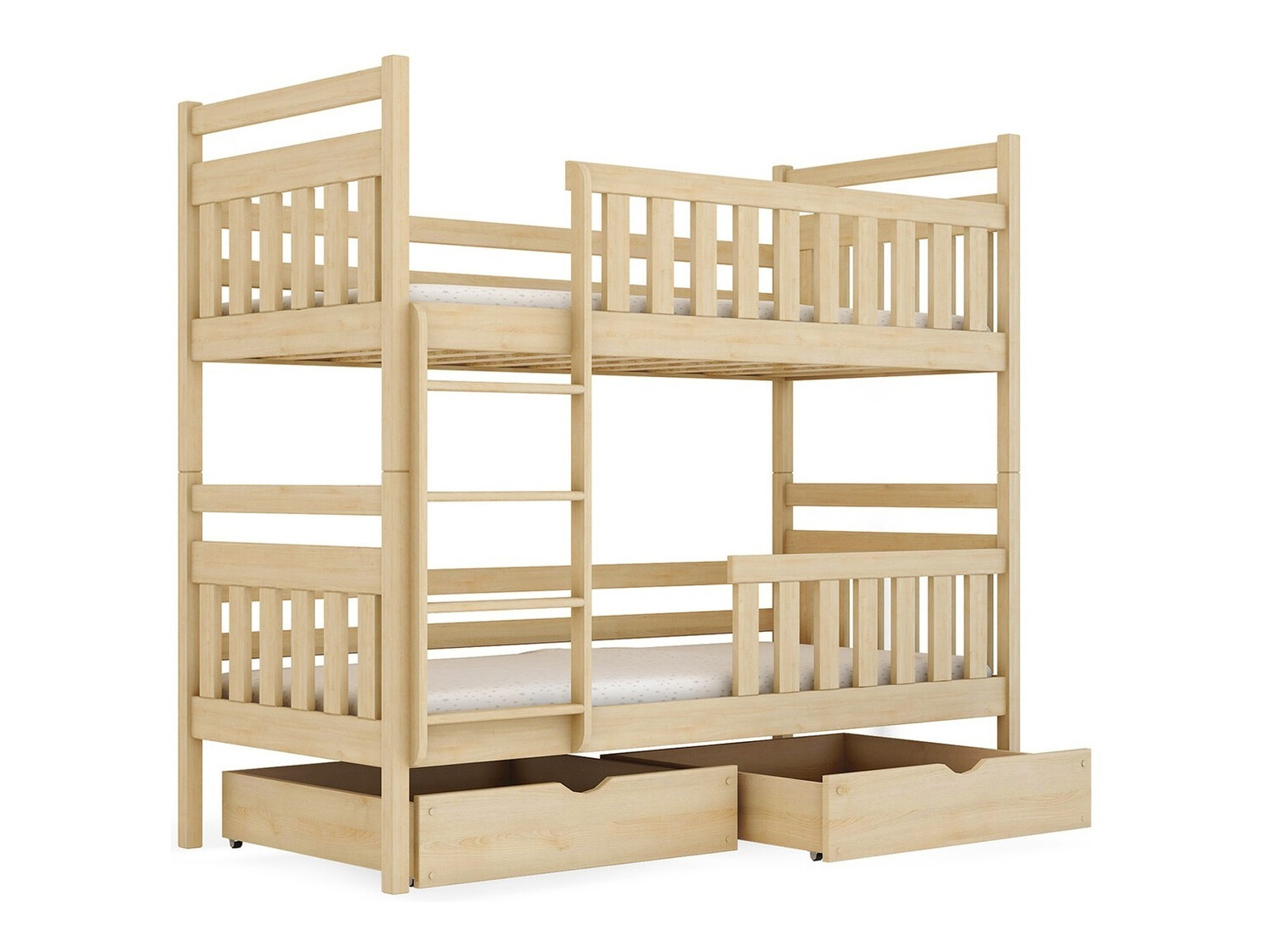 Stapelbed Vista 100 (Grenen)