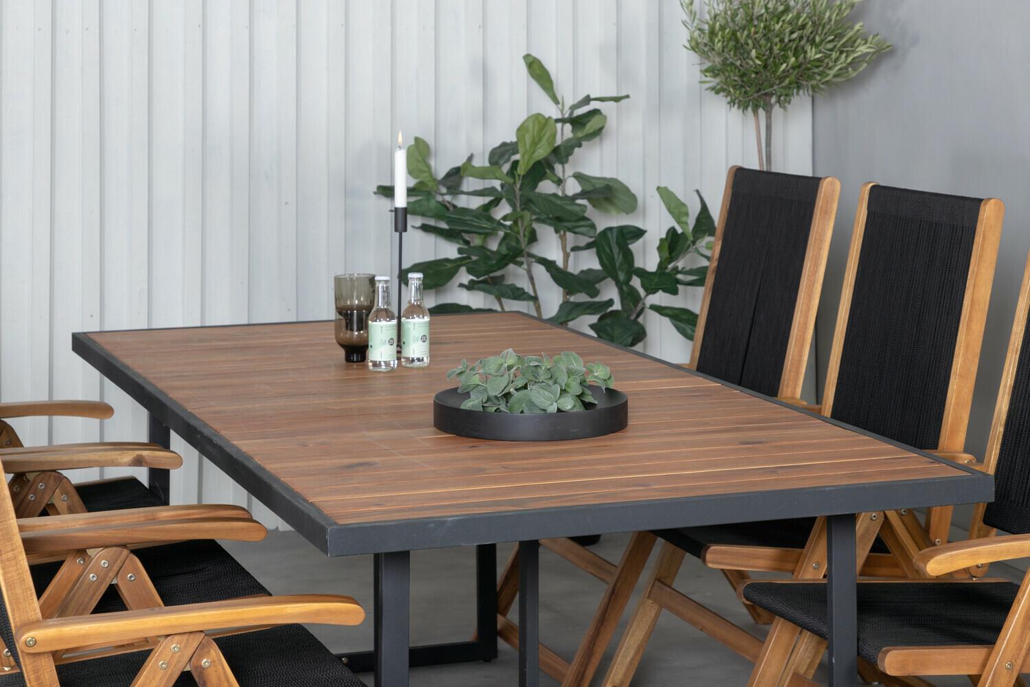 Tafel en stoelen set Dallas 2905