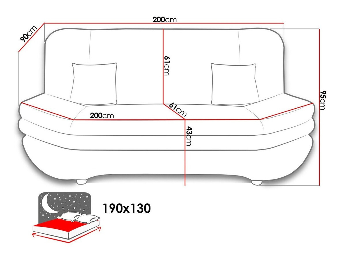 Slaapbank Comfivo 234 (Boss 12)