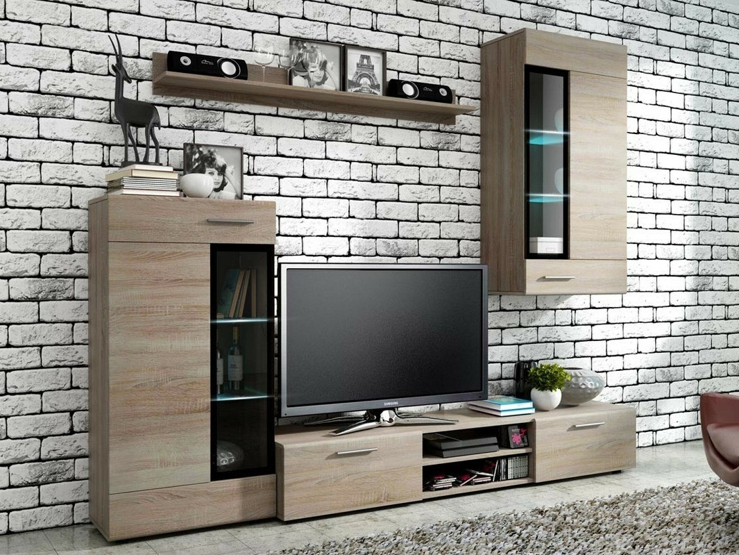 Woonkamerset Tucson 101 (Sonoma eik)