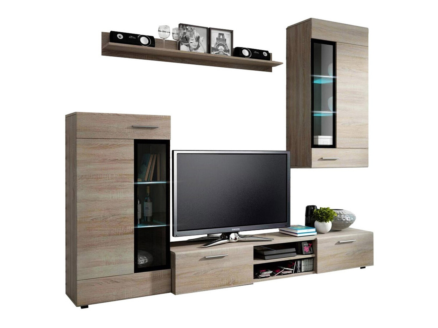 Woonkamerset Tucson 101 (Sonoma eik)