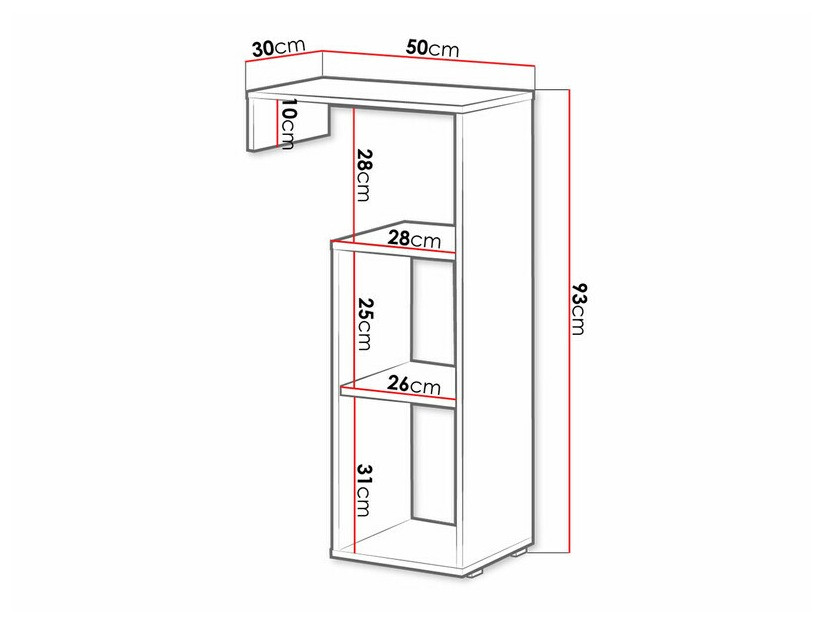Boekenkast Florevi 109