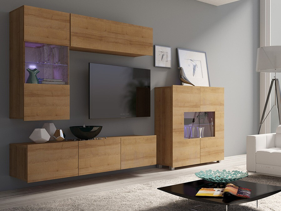 Woonkamerset Tivdalu 107 (Gouden eik)