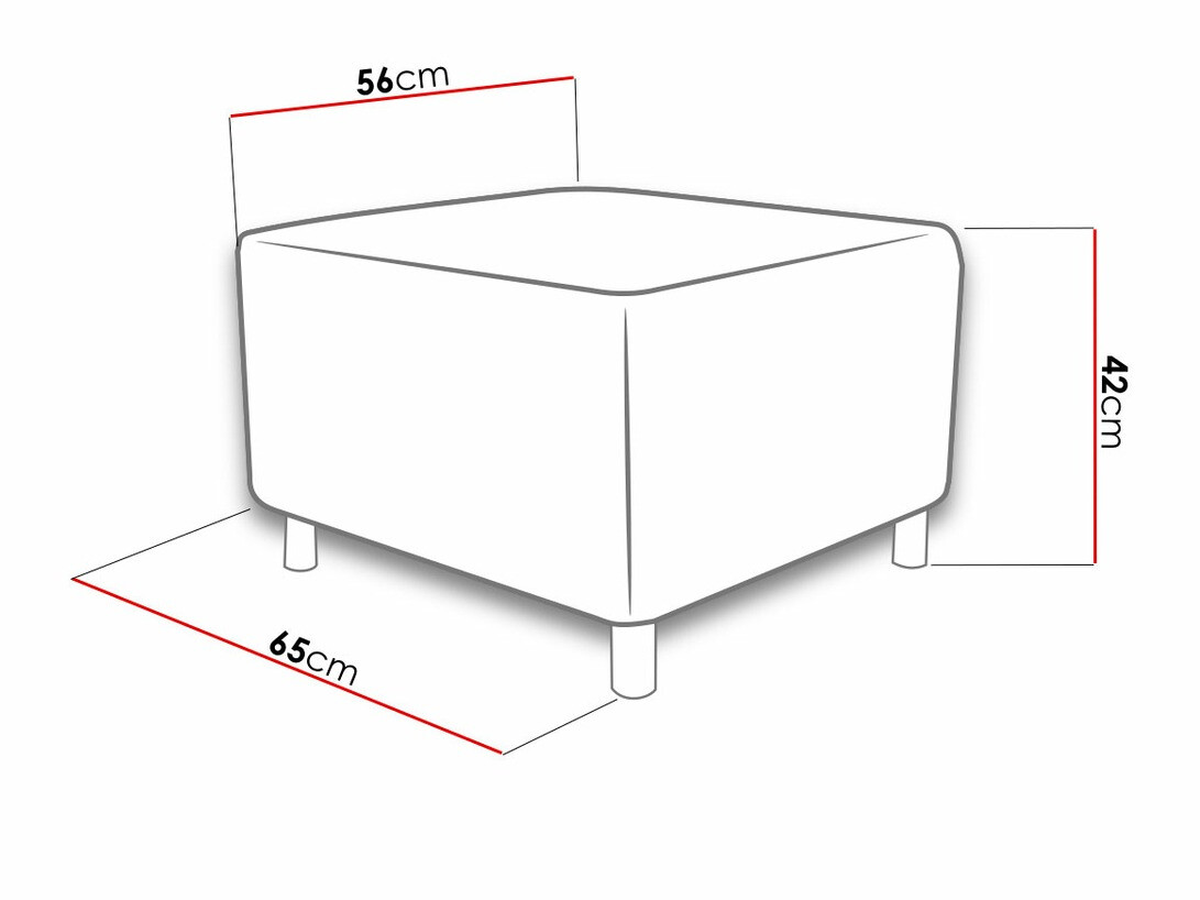 Poef Comfivo 126 (Fresh 37)