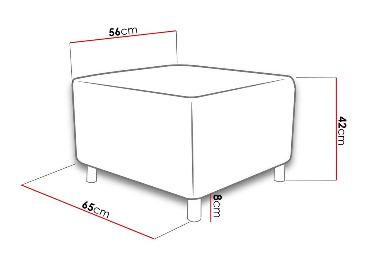 Poef Comfivo 126 (Uttario Velvet 2954)