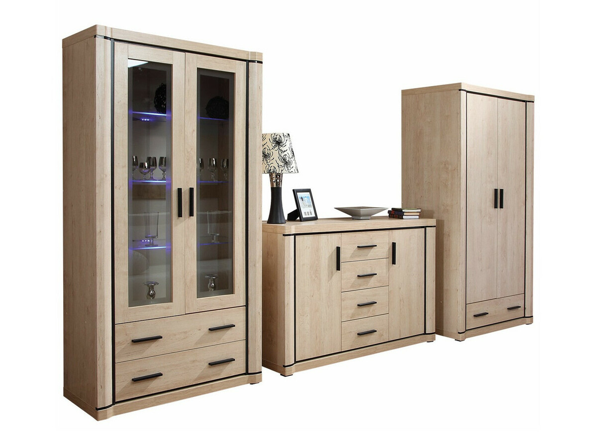 Woonkamerset Lorelie 125 (Sonoma eik)