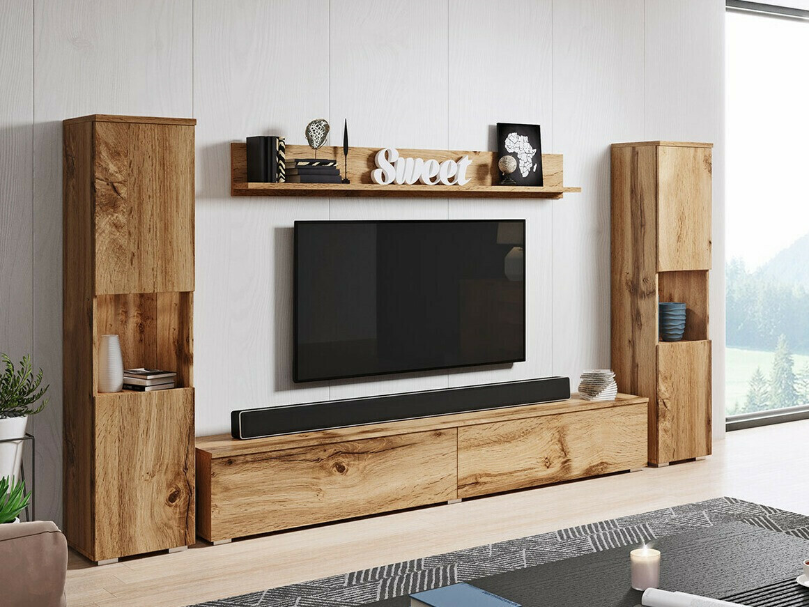 Woonkamerset Sarasota 131 (Wotan eik)