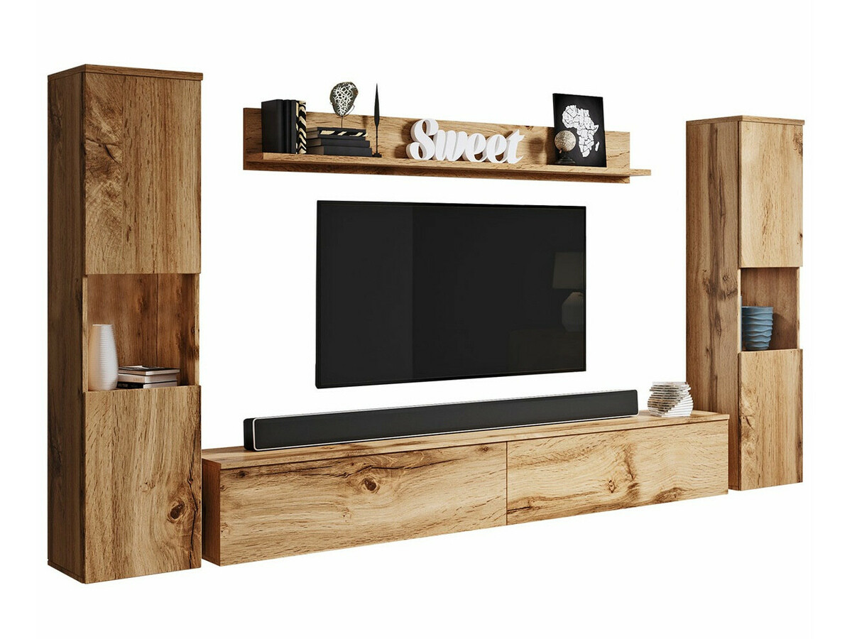 Woonkamerset Sarasota 131 (Wotan eik)