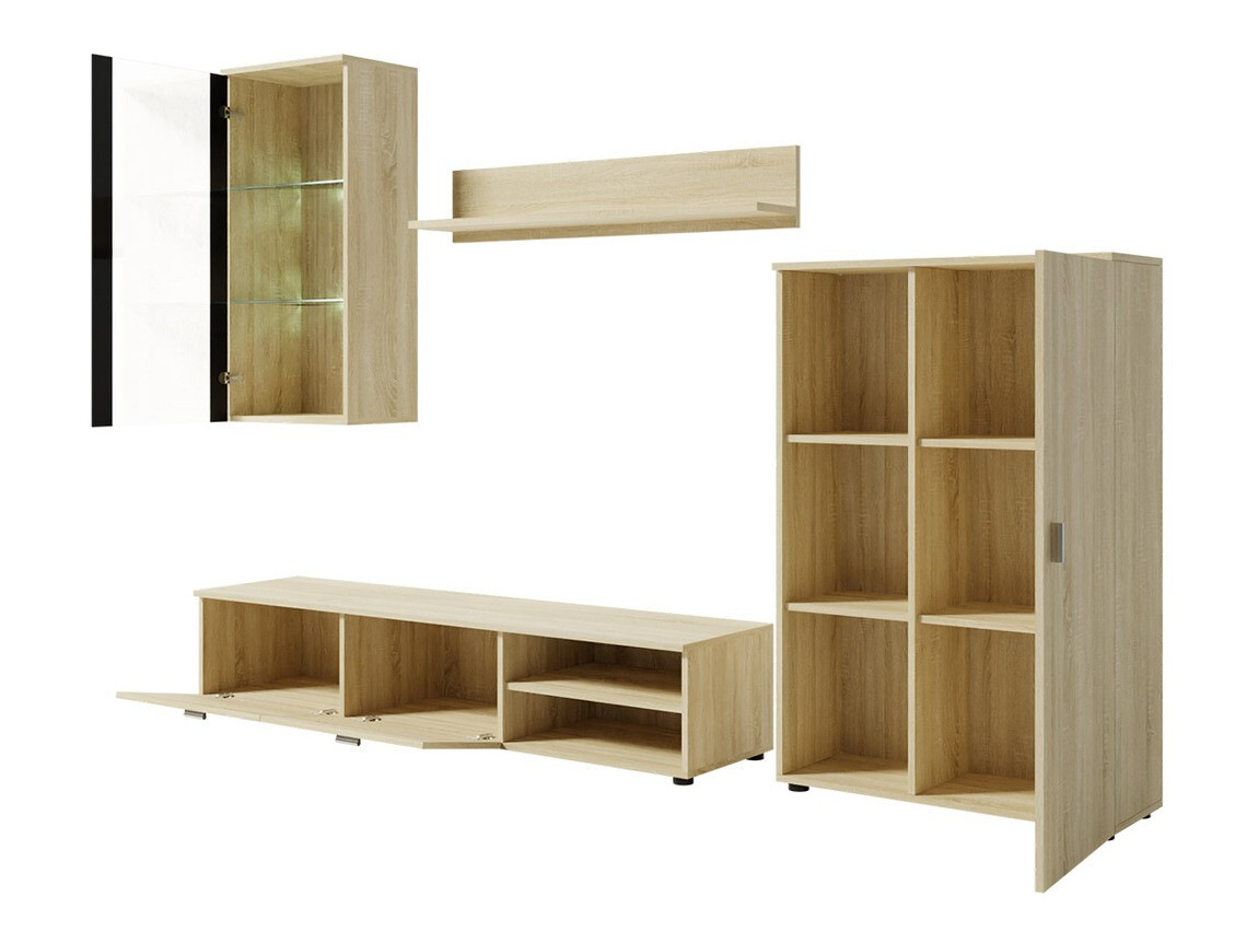 Woonkamerset Toledo 100 (Sonoma eik)