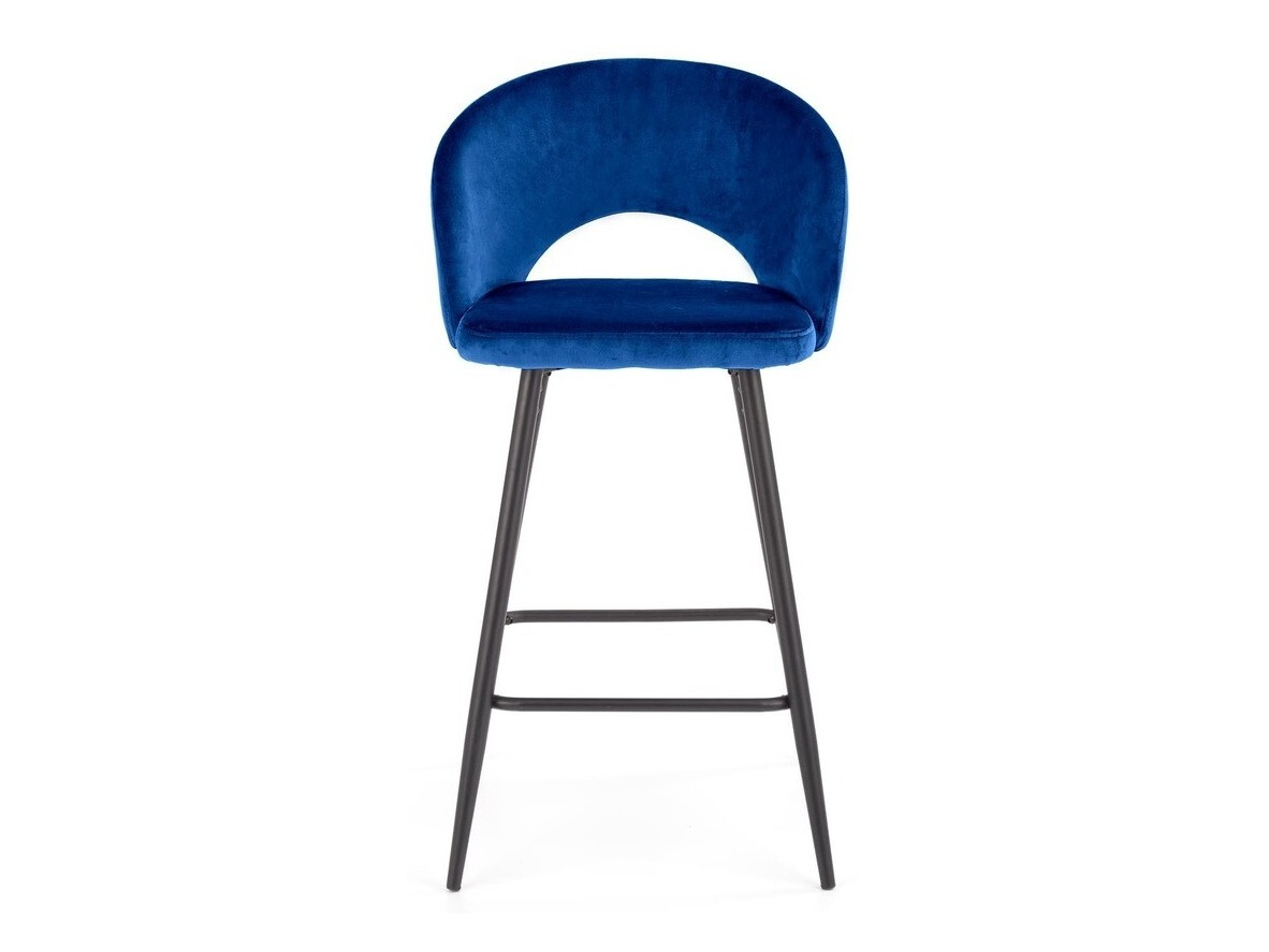 Counterstoel Houston 881 (Donkerblauw + Zwart)