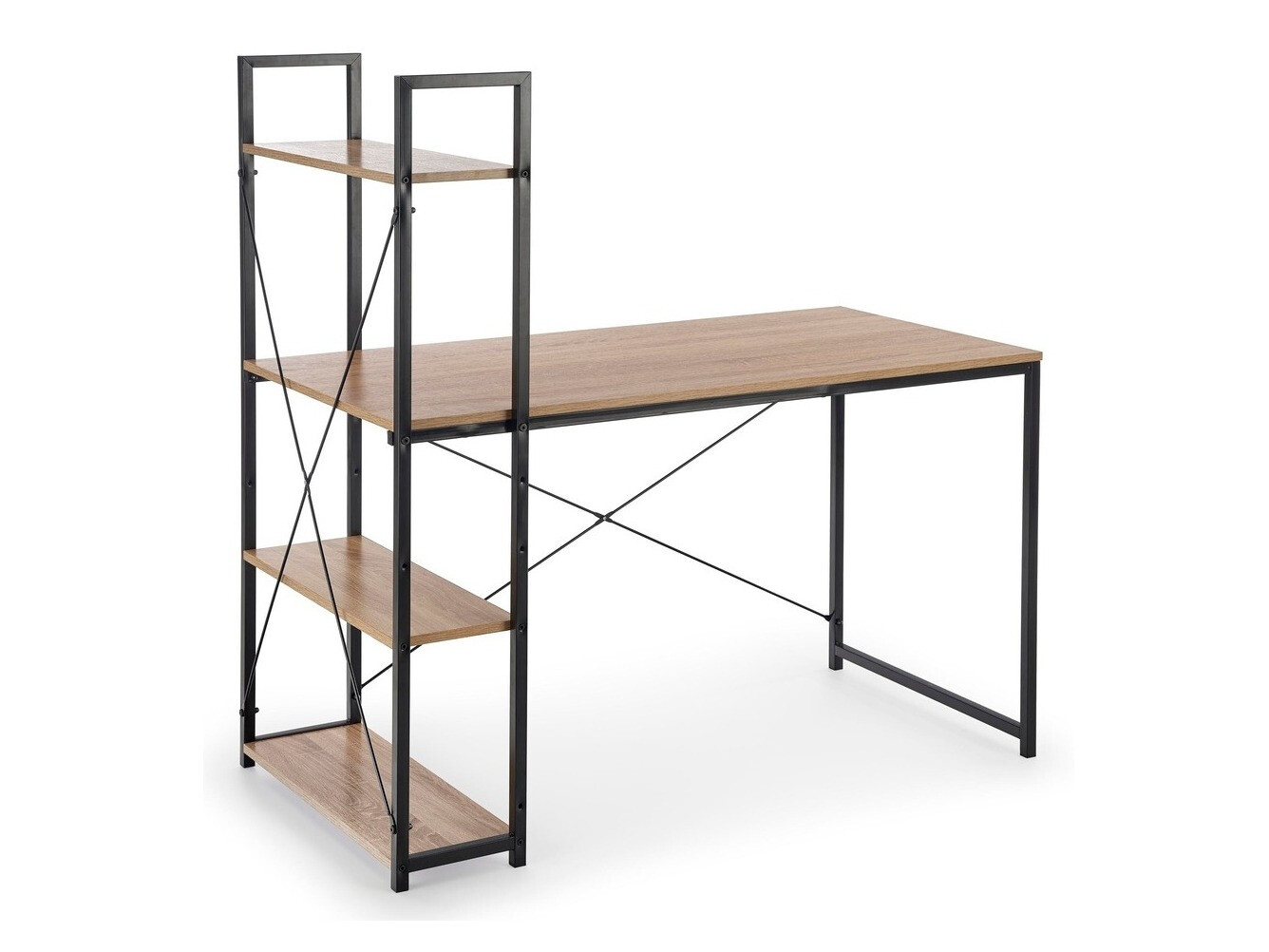 Bureau Houston 1888 (Sonoma eik + Zwart)