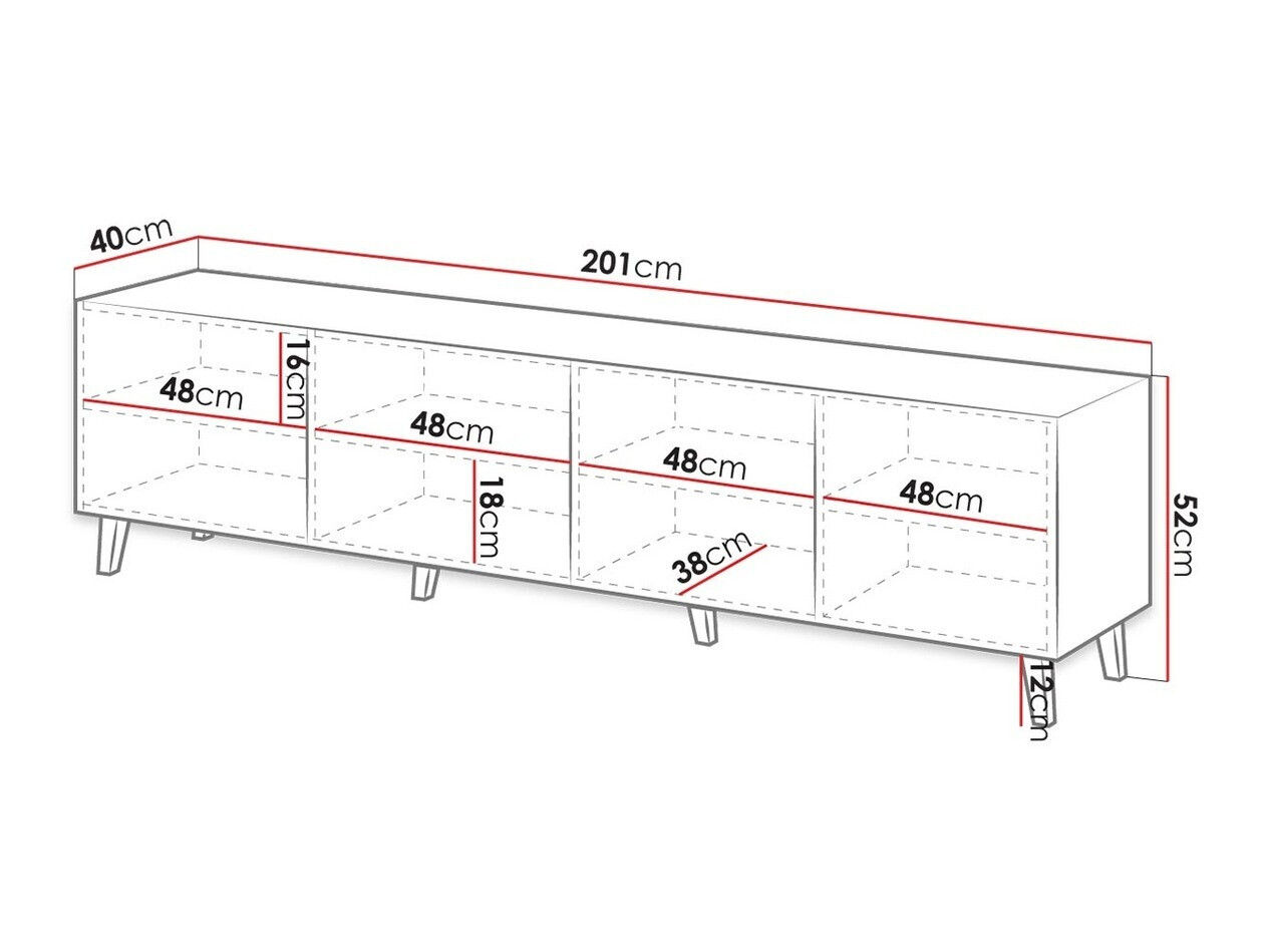 TV-meubel Levmari 103 (Wit)