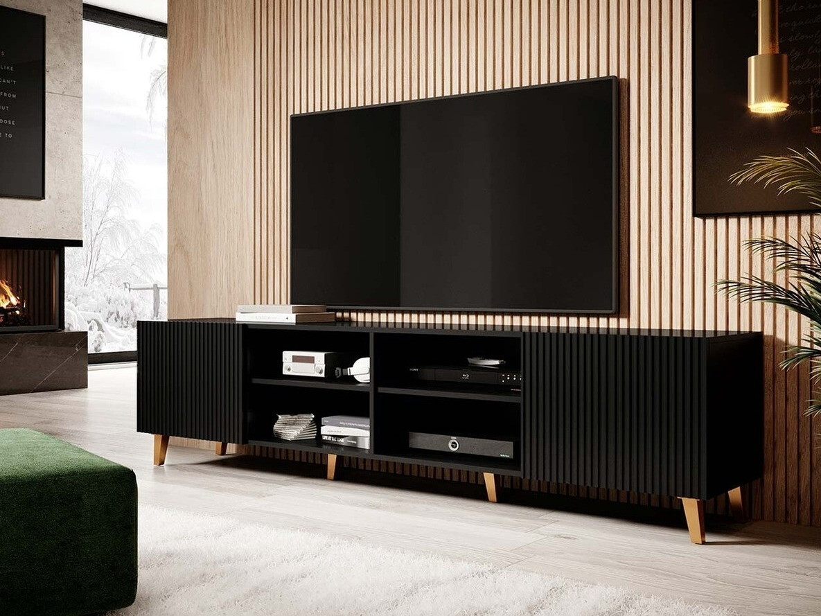 TV-meubel Levmari 103 (Zwart)