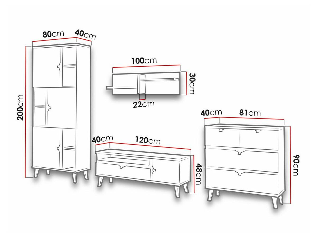 Woonkamerset Etrmoru 146