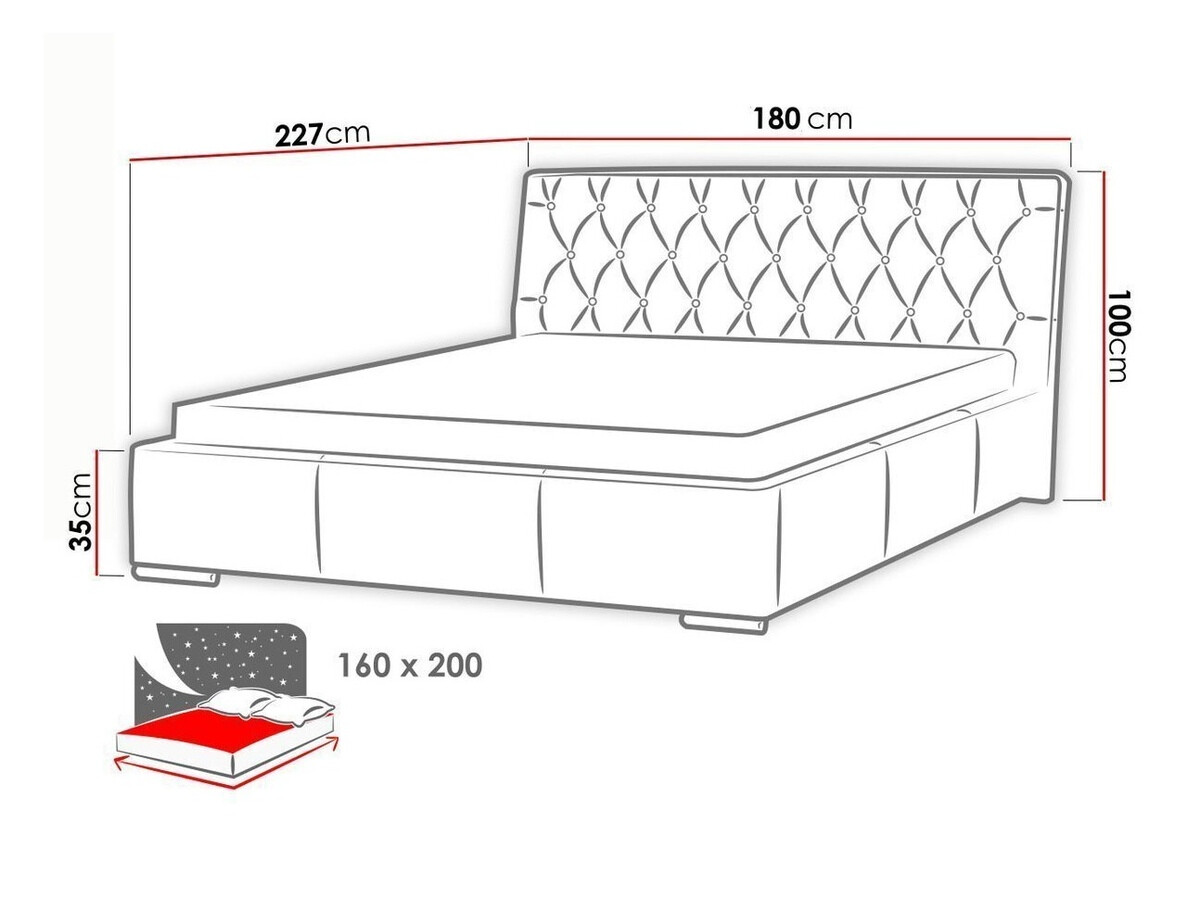 Bed Baltimore 101 (Soft 011)