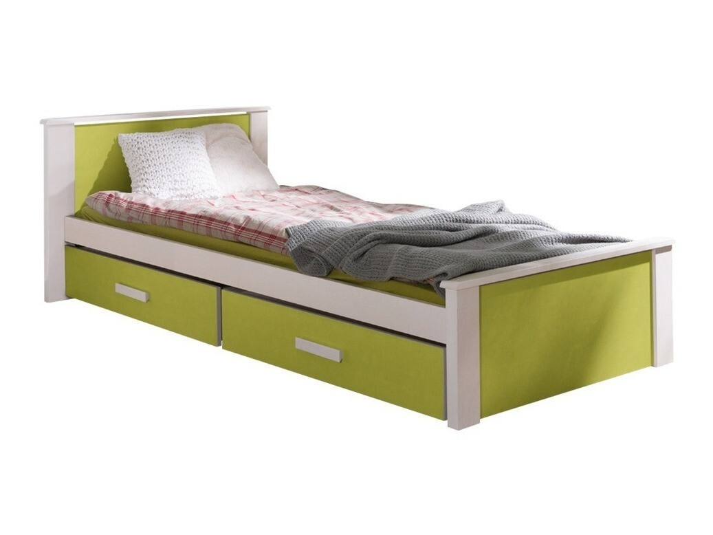 Bed Henderson 116 (Wit + Groen)