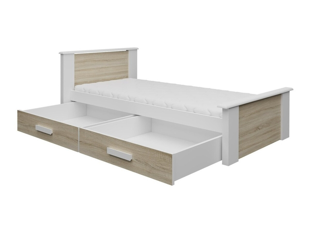 Bed Henderson 116 (Wit + Groen)
