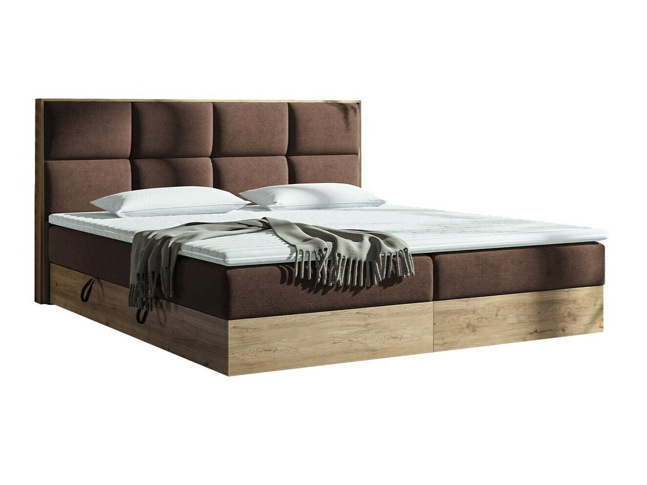 Boxspring ComfiDream 165 (Gouden eik + Soro 28)