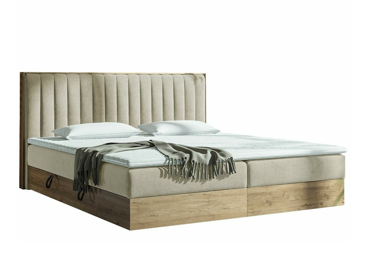 Boxspring ComfiDream 166 (Gouden eik + Soro 21)