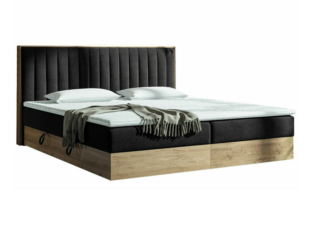 Boxspring ComfiDream Odelra (Gouden eik + Soro 100)