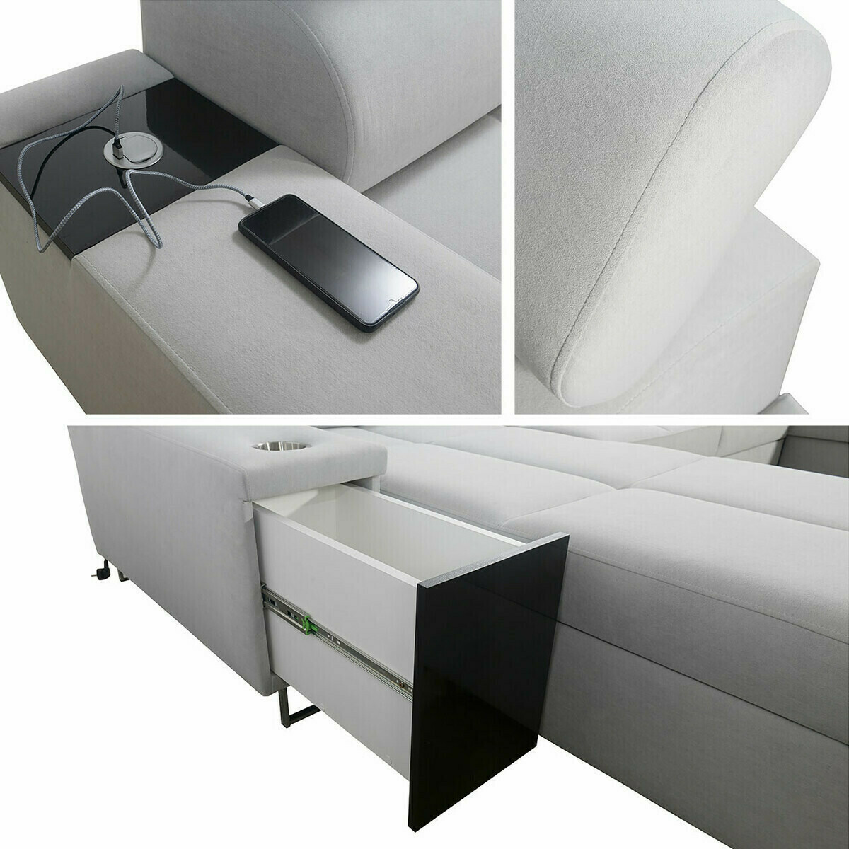 Hoekbank Sarasota 135 (Sawana 14 + Sawana 84)