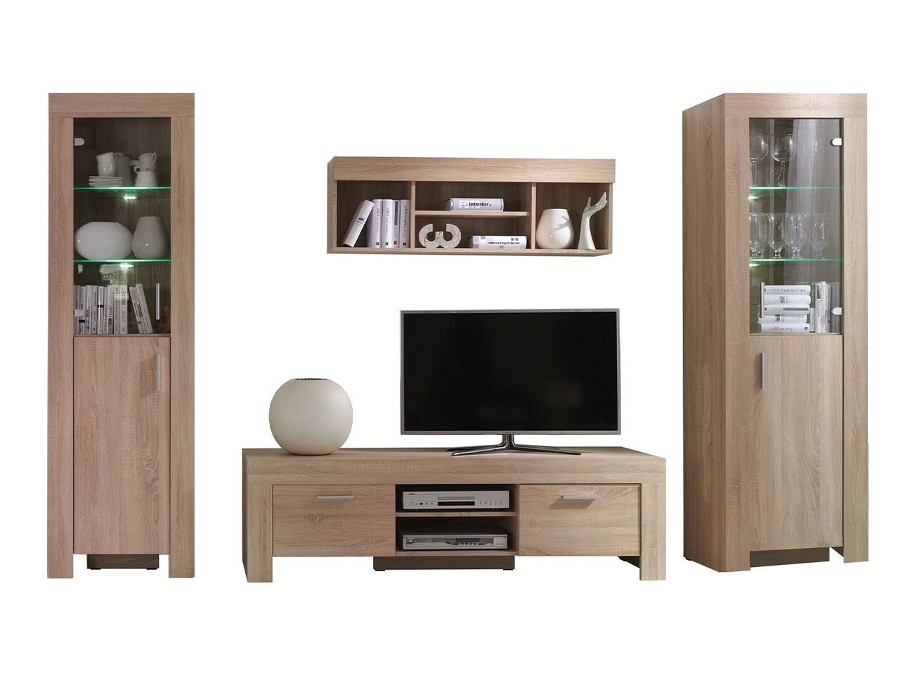 Woonkamerset Melfeli 124 (Sonoma eik)