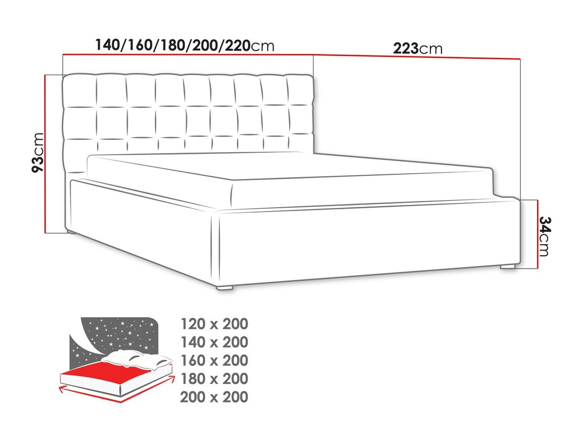 Bed Pomona 106 (Malmo 13 376)