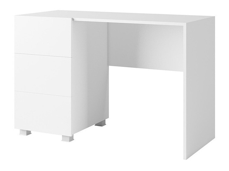 Bureau Tivdalu 122 (Wit + Glanzend wit)