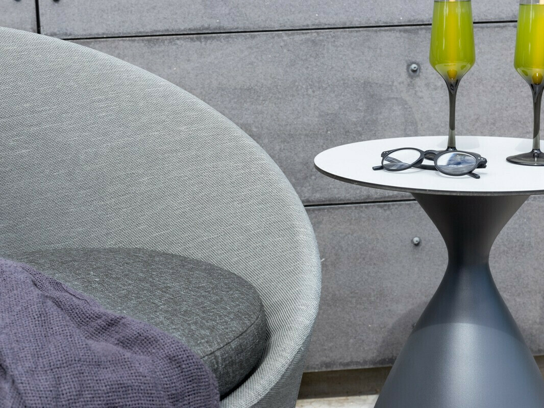 Balkonset Dallas 3118 (Grijs + Zwart)