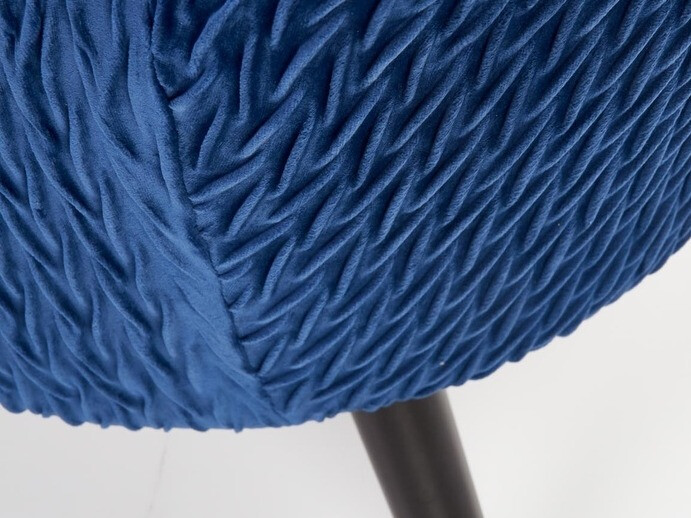 Fauteuil Houston 838 (Donkerblauw + Zwart)