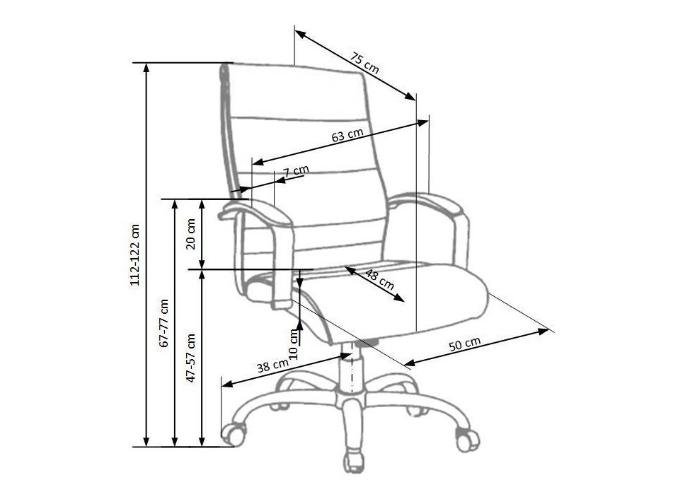 Bureaustoel Houston 197