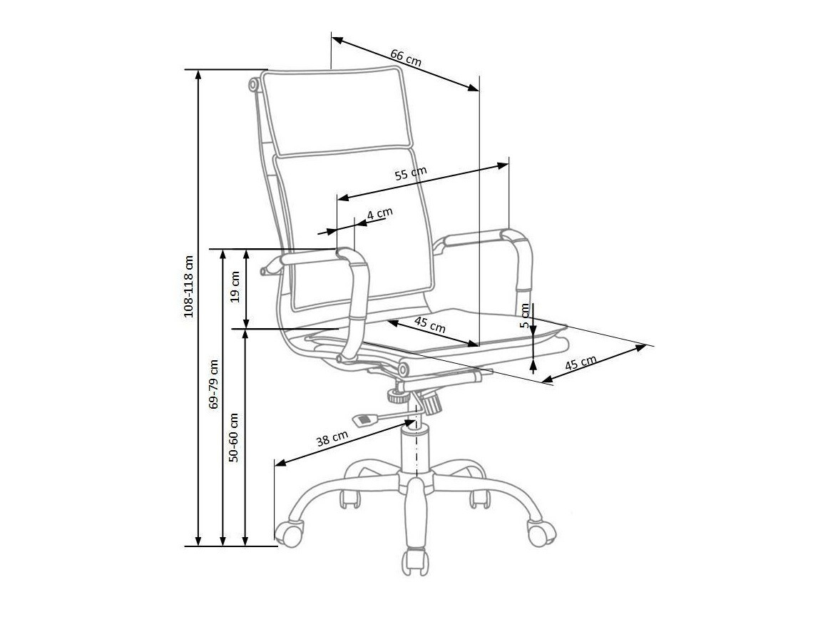 Bureaustoel Houston 228