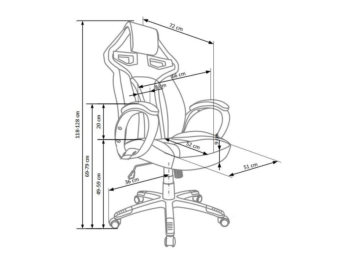 Bureaustoel Houston 453