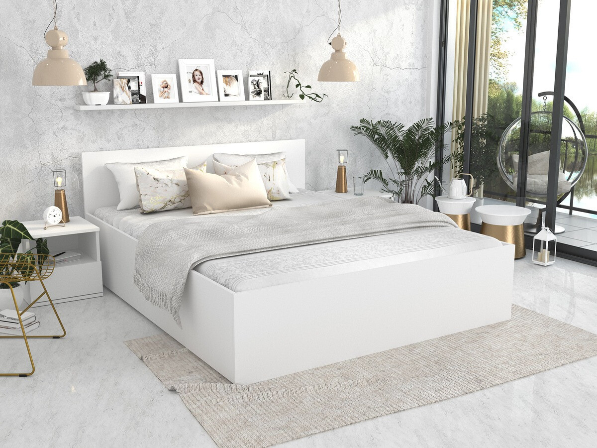 Bed Aurora 157 (Wit)