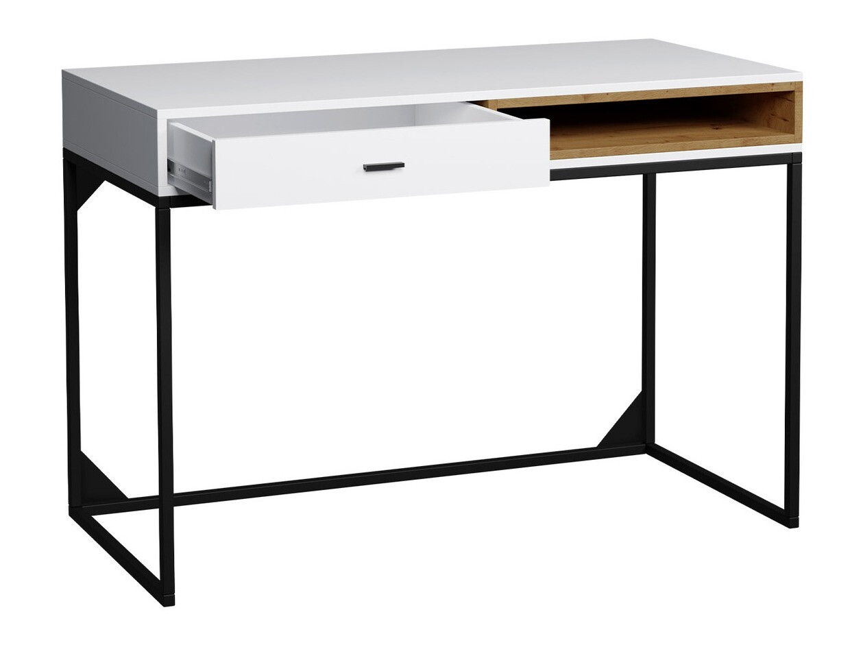 Bureau Baltesi 110 (Wit + Artisan eiken)