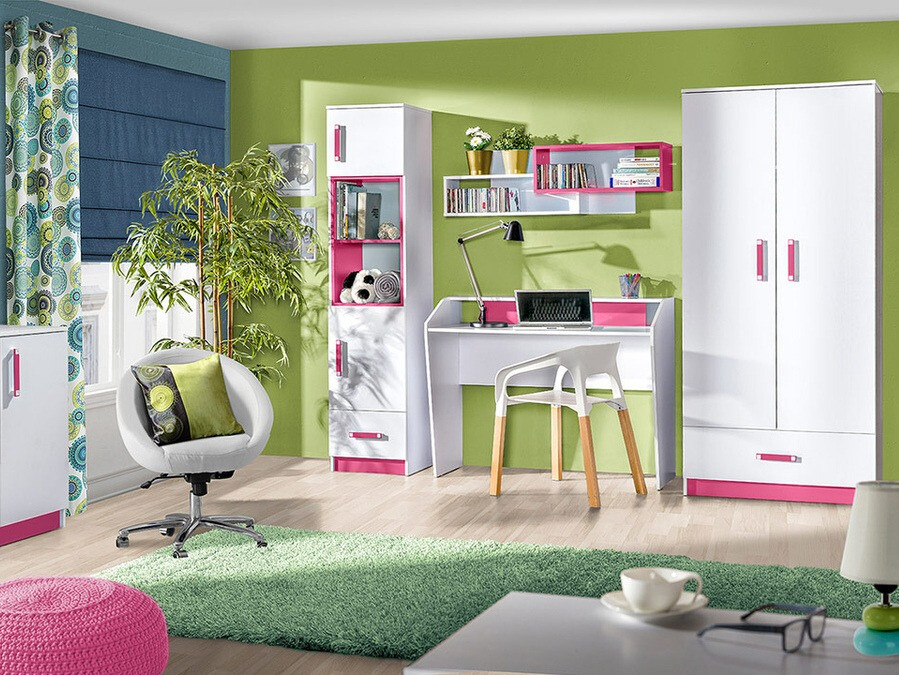 Bureau Sorviru 100 (Wit + Roze)