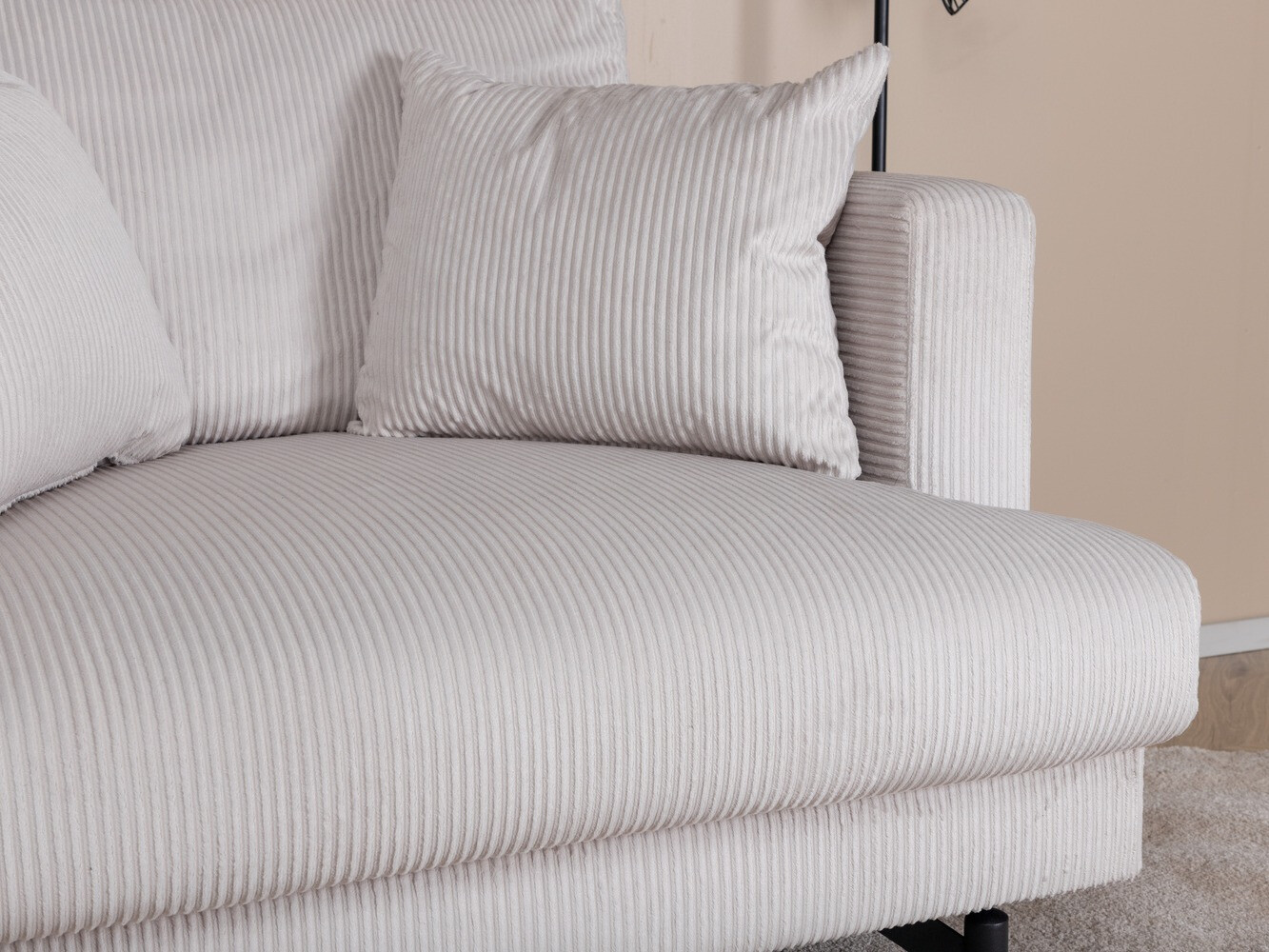 Fauteuil Dallas 1703 (Beige + Zwart)