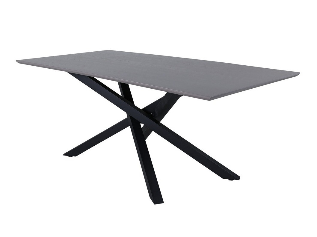 Tafel Dallas 1722 (Grijs + Zwart)