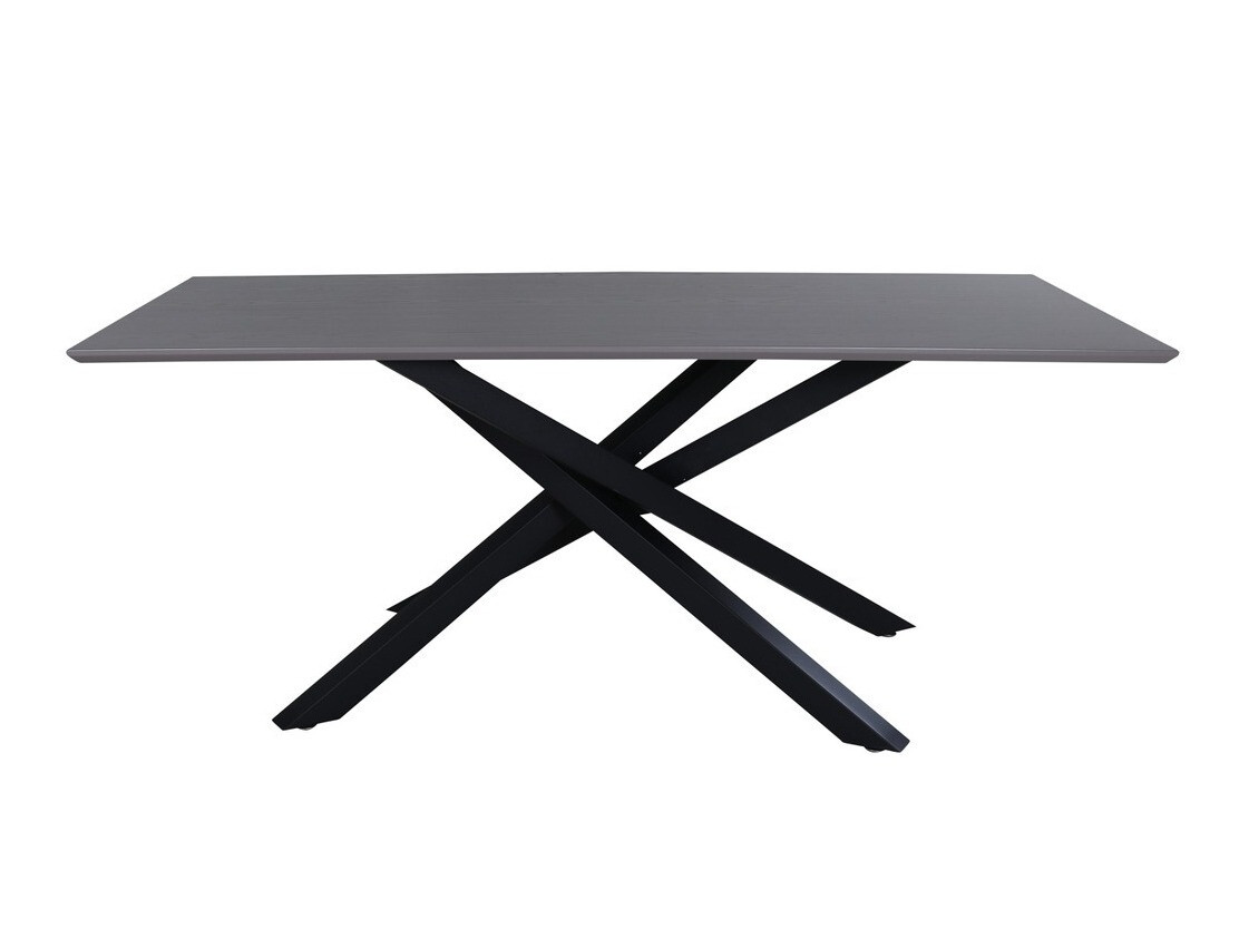 Tafel Dallas 1722 (Grijs + Zwart)