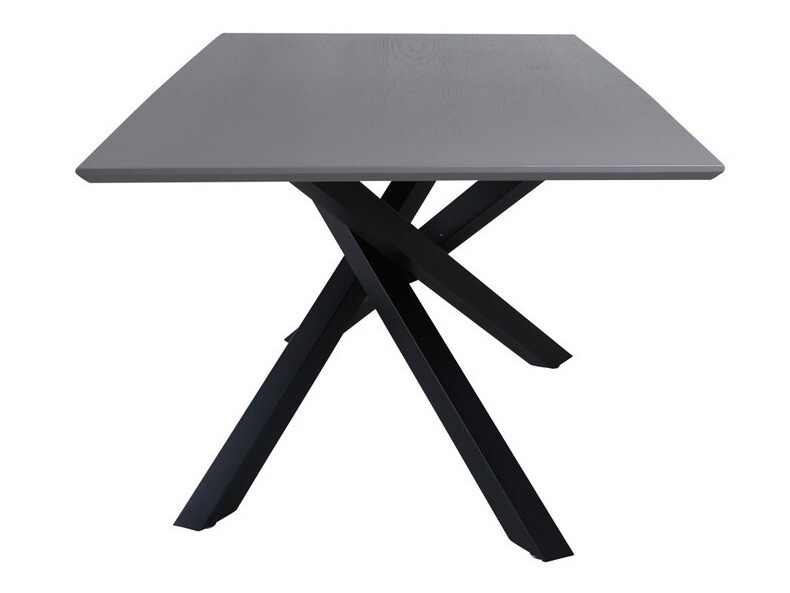 Tafel Dallas 1722 (Grijs + Zwart)
