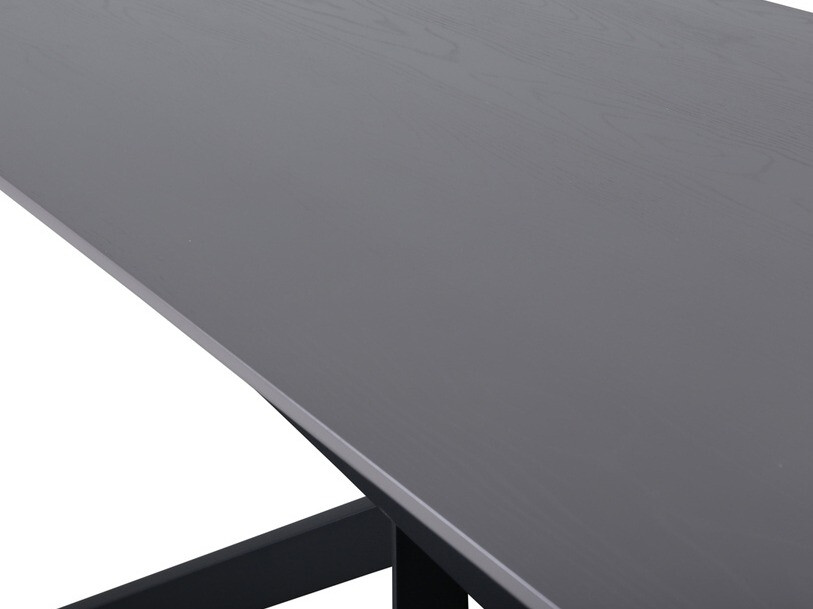 Tafel Dallas 1722 (Grijs + Zwart)