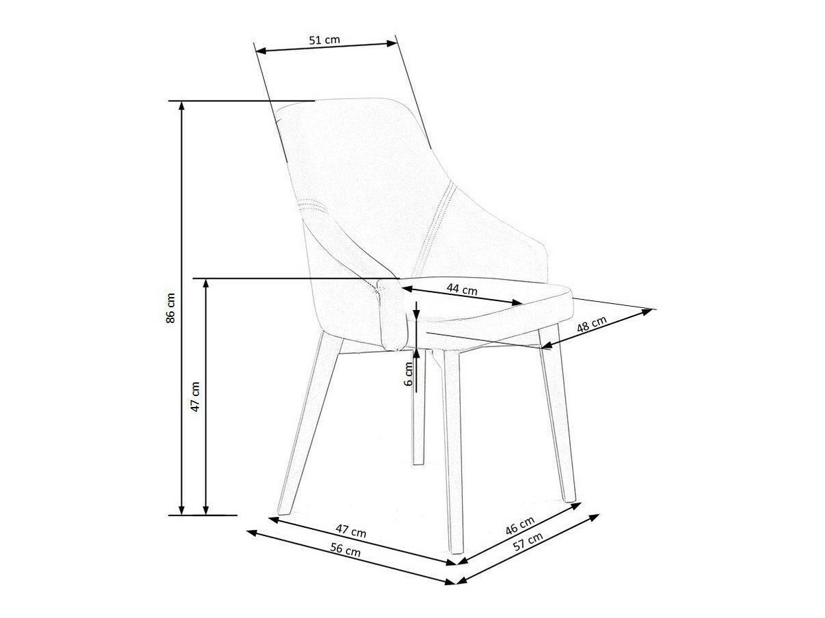 Stoel Houston 709 (Donkerblauw)