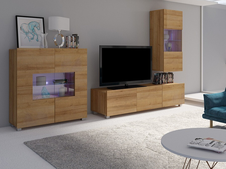 Woonkamerset Tivdalu 111 (Gouden eik)