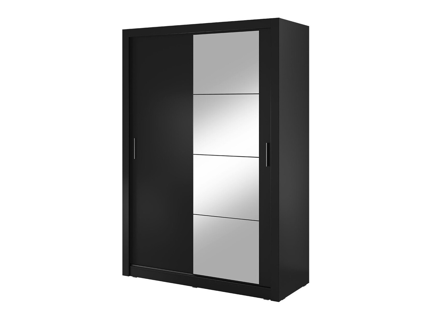 Kledingkast Fresno 103 (Zwart)