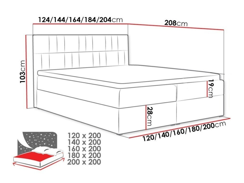 Boxspring Pons I (Kronos 02)